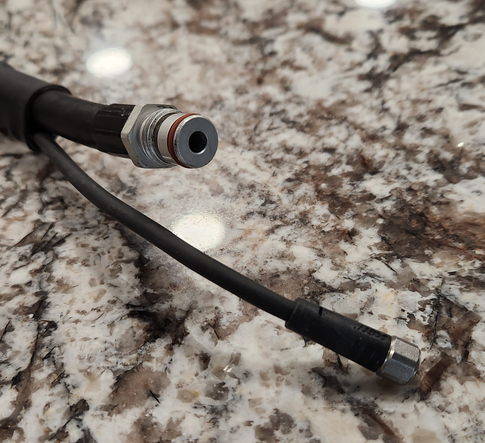 Scott Regulator Assembly PN 804370-01 HUD 36" Attachment Hose USED UNTESTED!