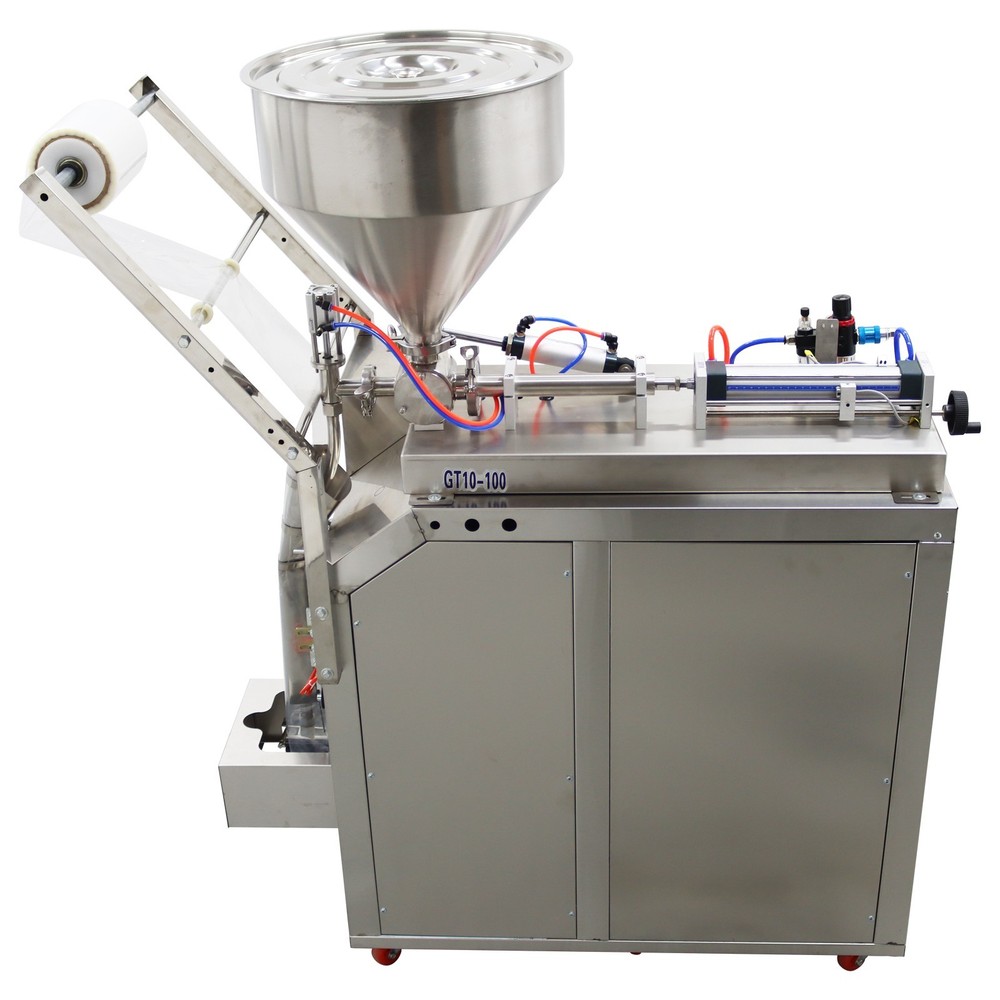 10-100ml Automatic Quantitative Filling Machine 500W Bag Making Filling Sealing