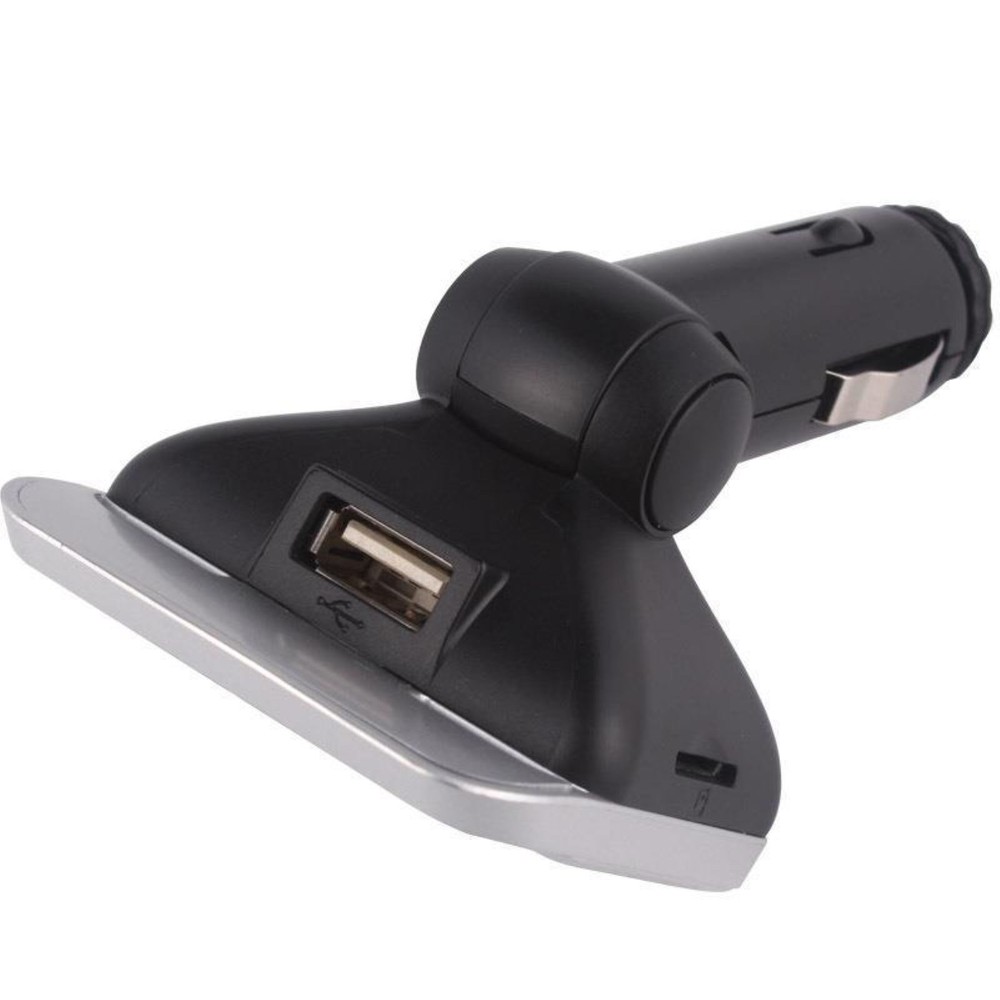 Black Car Bluetooth Wireless FM Radio Transmitter 1.4 inch LCD Screen Display