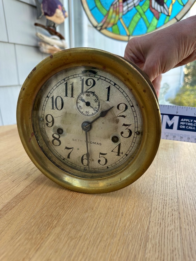 Antique Seth Thomas Ships Clock