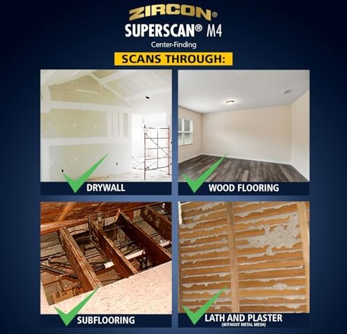 SuperScan M4 Stud Finder