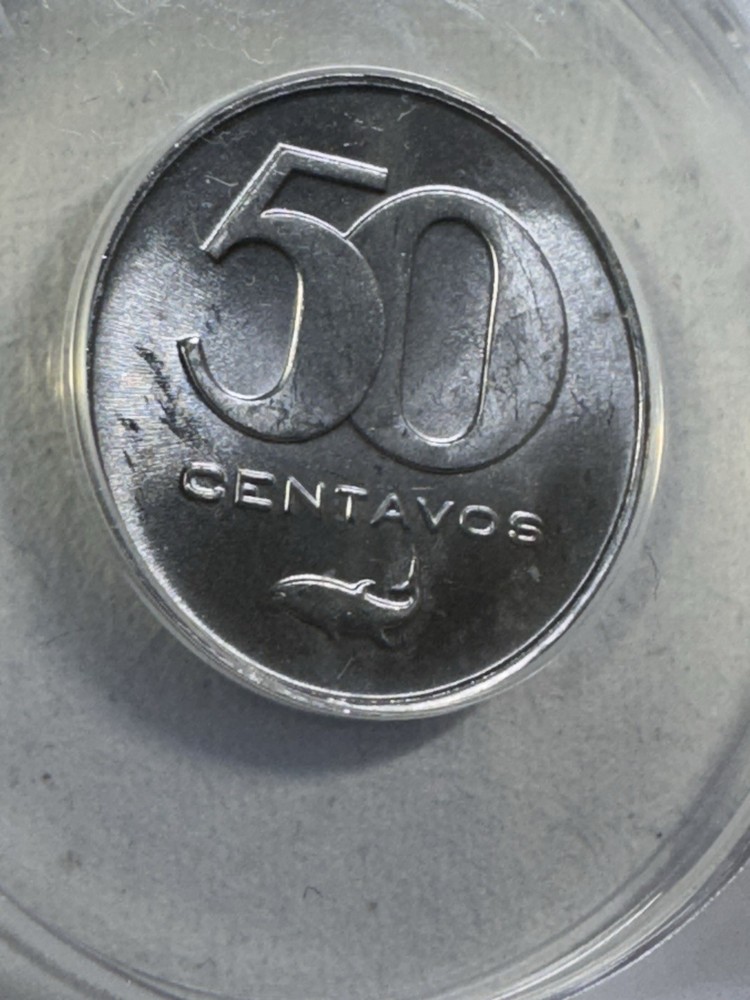 1977 Cape Verde 50 Centavos Graded MS 66 by ANACS