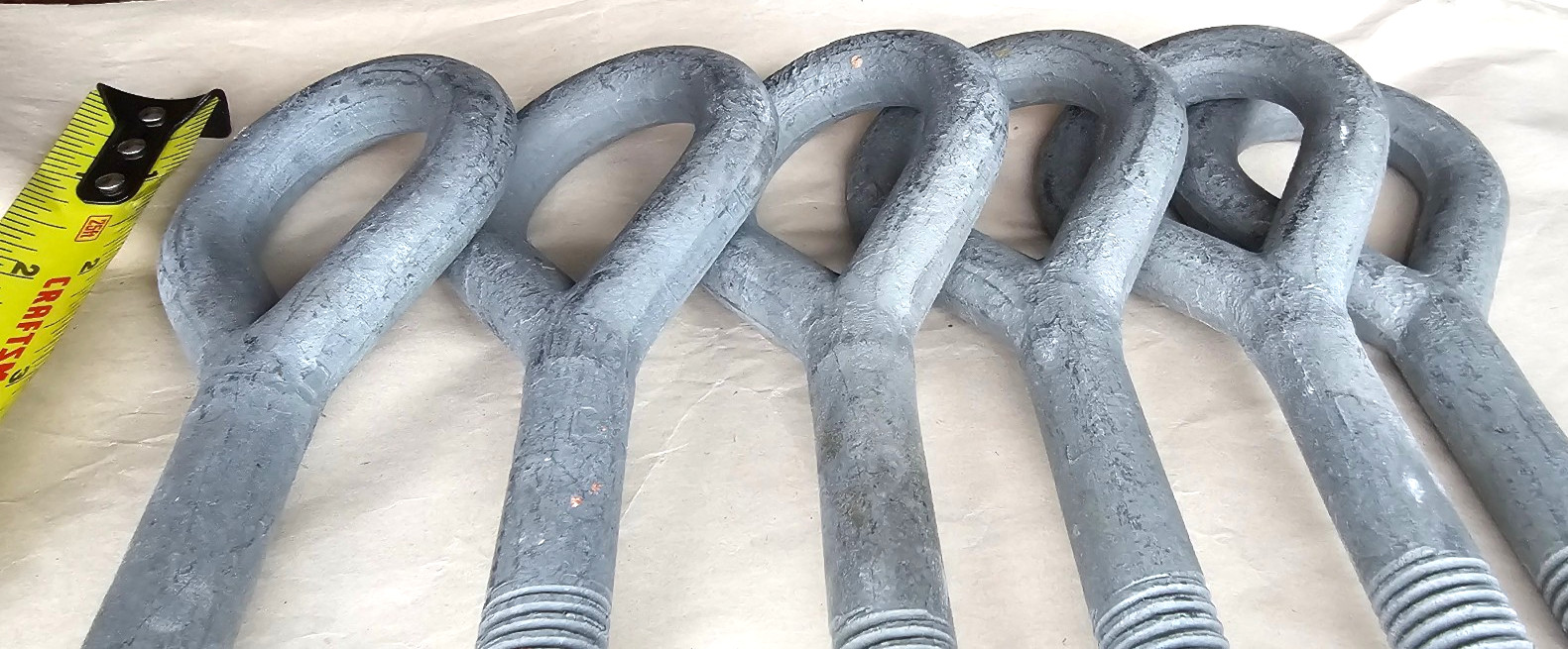 ROHN 5/8” x 18“ Eye Bolt with Nuts Part No. 260004P