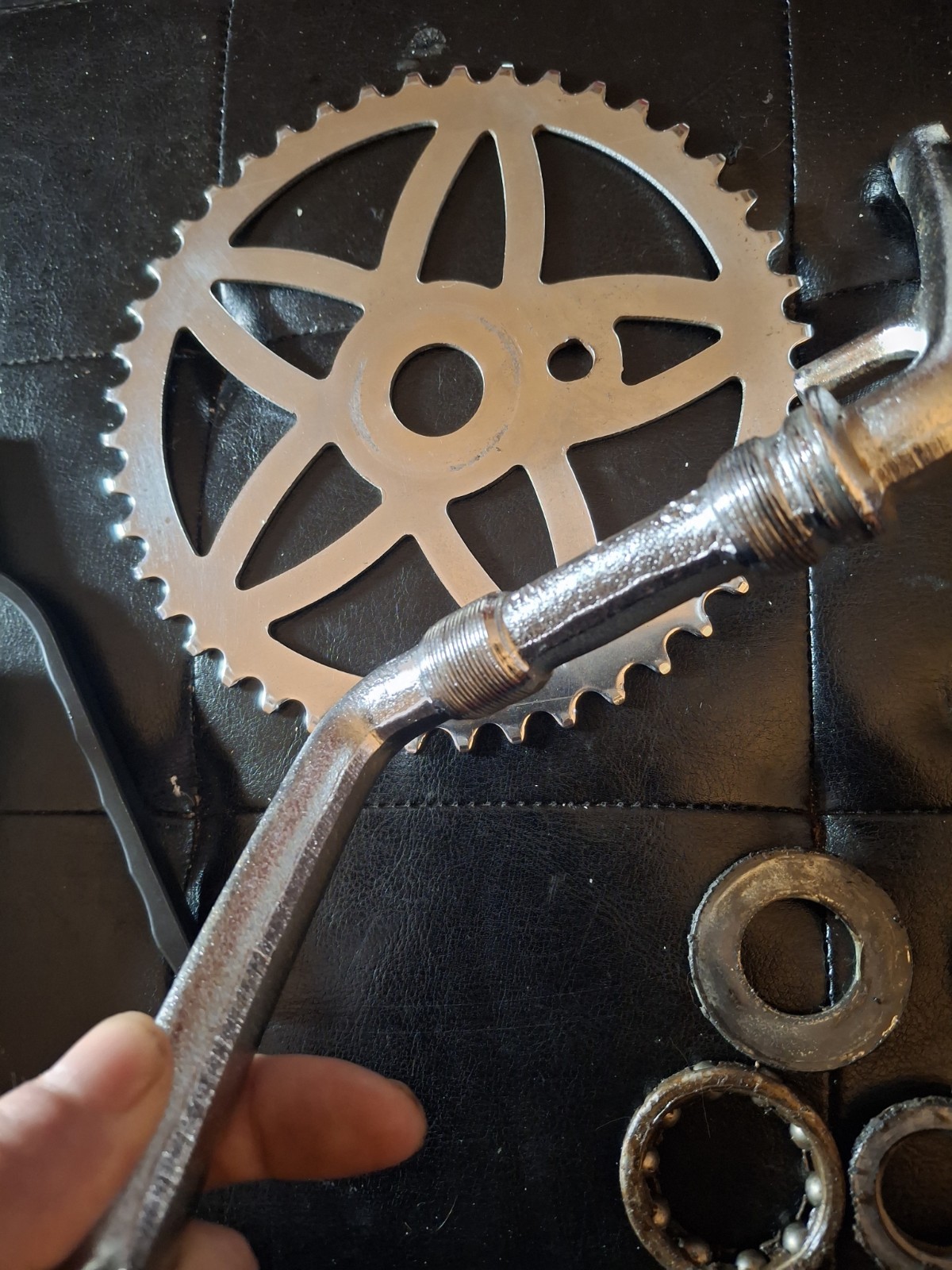 Huffy SlingShot,the Wheel Supersport,gremlin,rail,1960s Muscle Bike,Crank Set