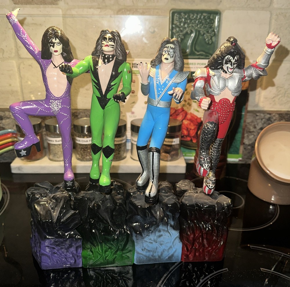KISS Destroyer polar light Model Kit complete set Custom Color Coded Painted Set