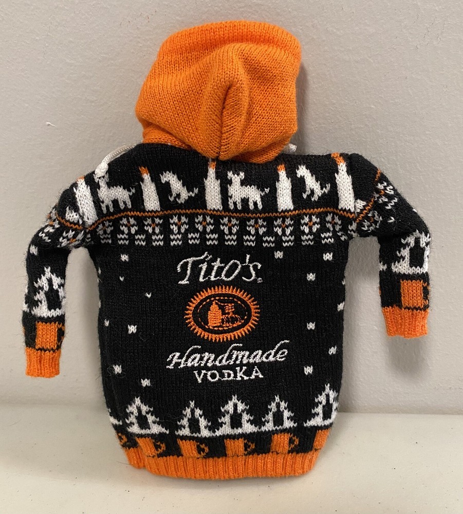 Tito's Handmade Vodka Knit Bottle Sweater