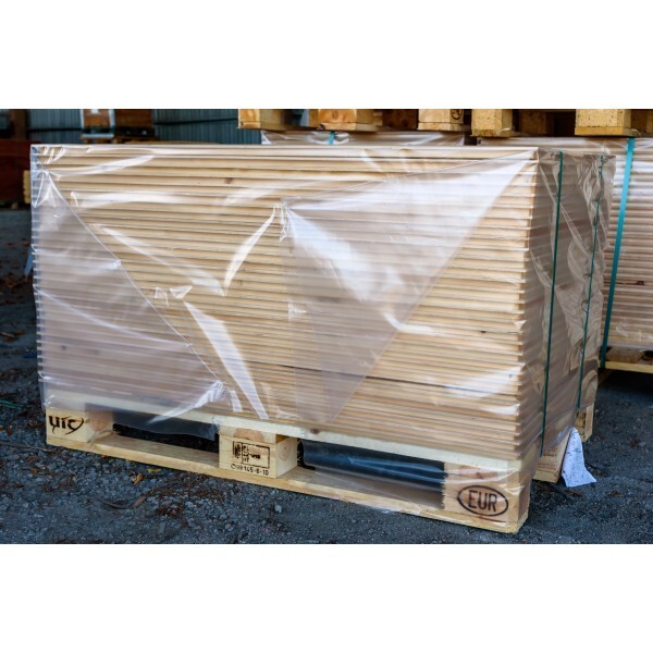 Farm Plastic Supply - Clear Pallet Covers - 55" x 53" x 75"