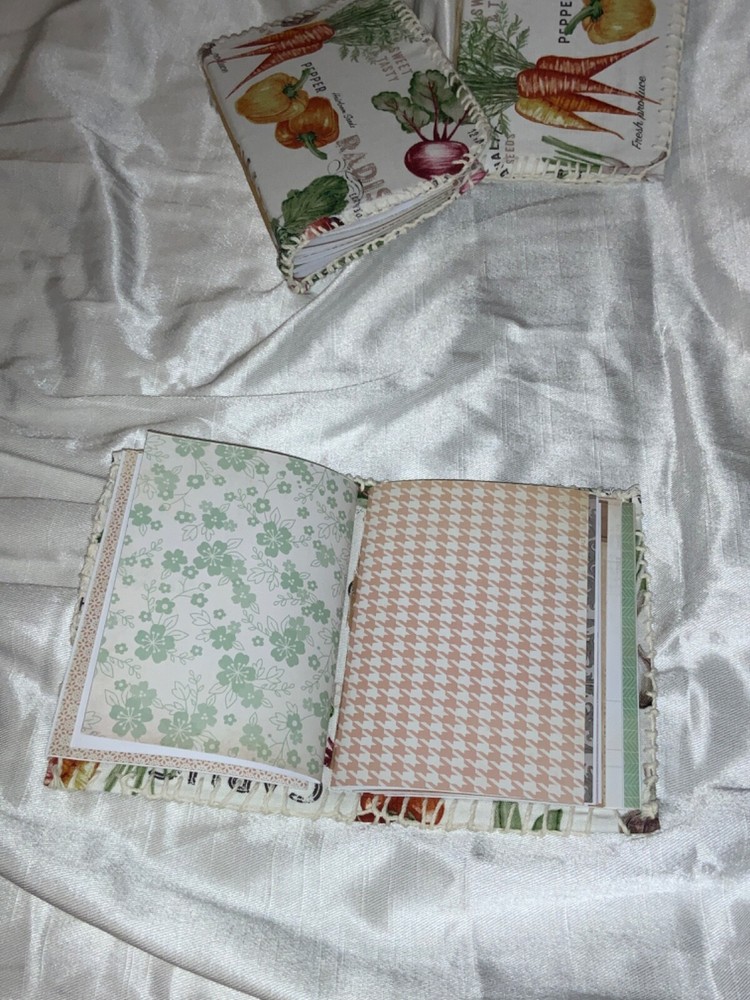 Handmade Veggie Journal-Craft Writing Notebook