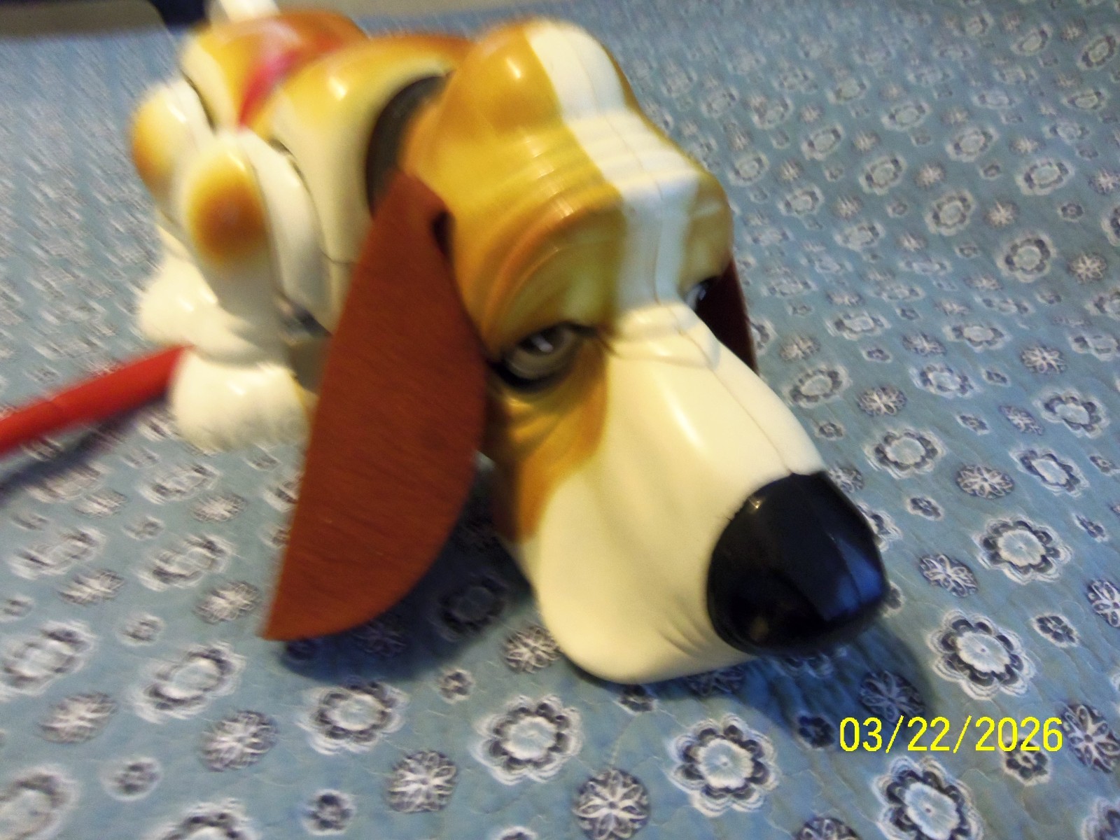 24" Ideal Gaylord The Pup Walking Dog Toy Bassett Hound Beagle
