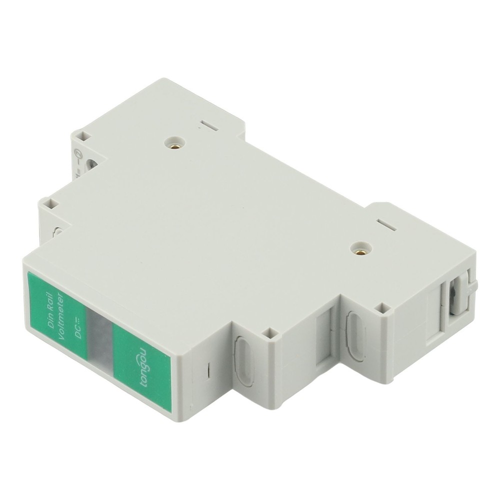 Efficient Voltage Meter for Din Rails LED Display Range from 11 310 Volts