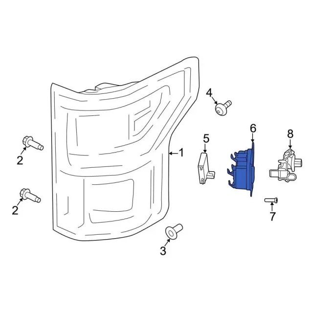 Genuine Ford Bracket ML3Z-14D189-P