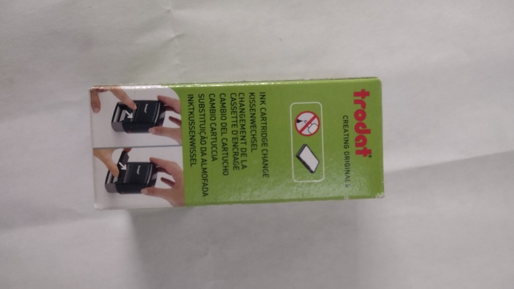 Original Trodat _text Stamp (296)