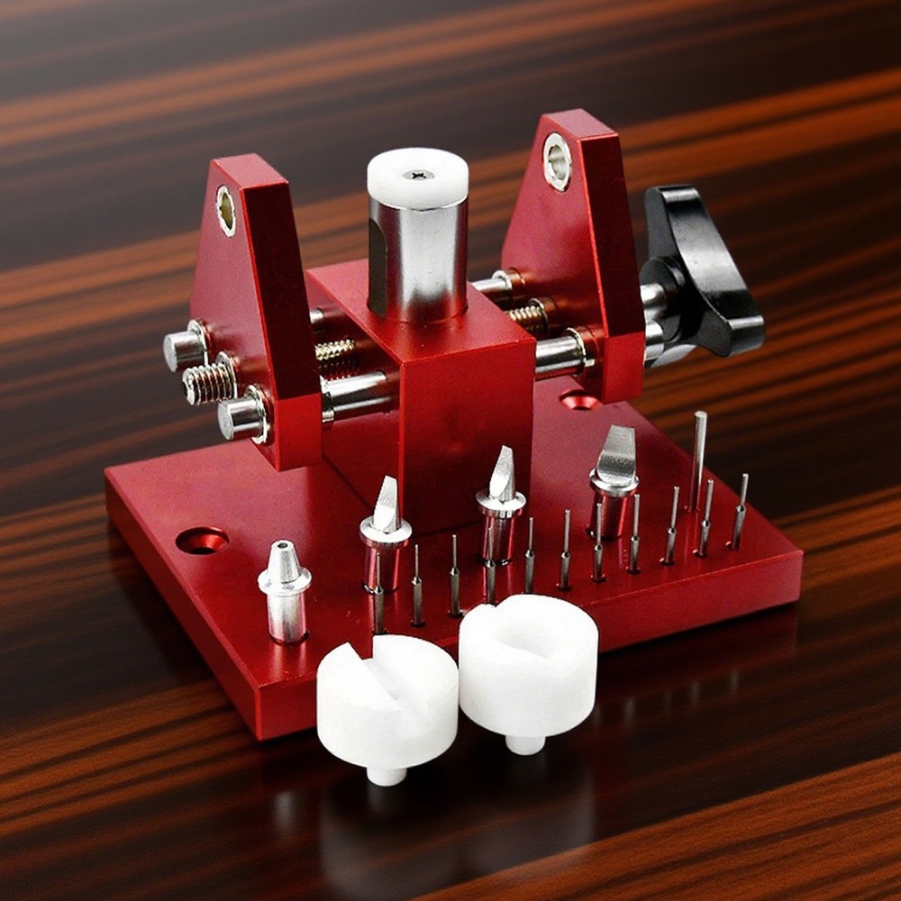 Adjustable Watchmaker Tool Watch Back Case Opener Strap Link Pins Bezels Remove
