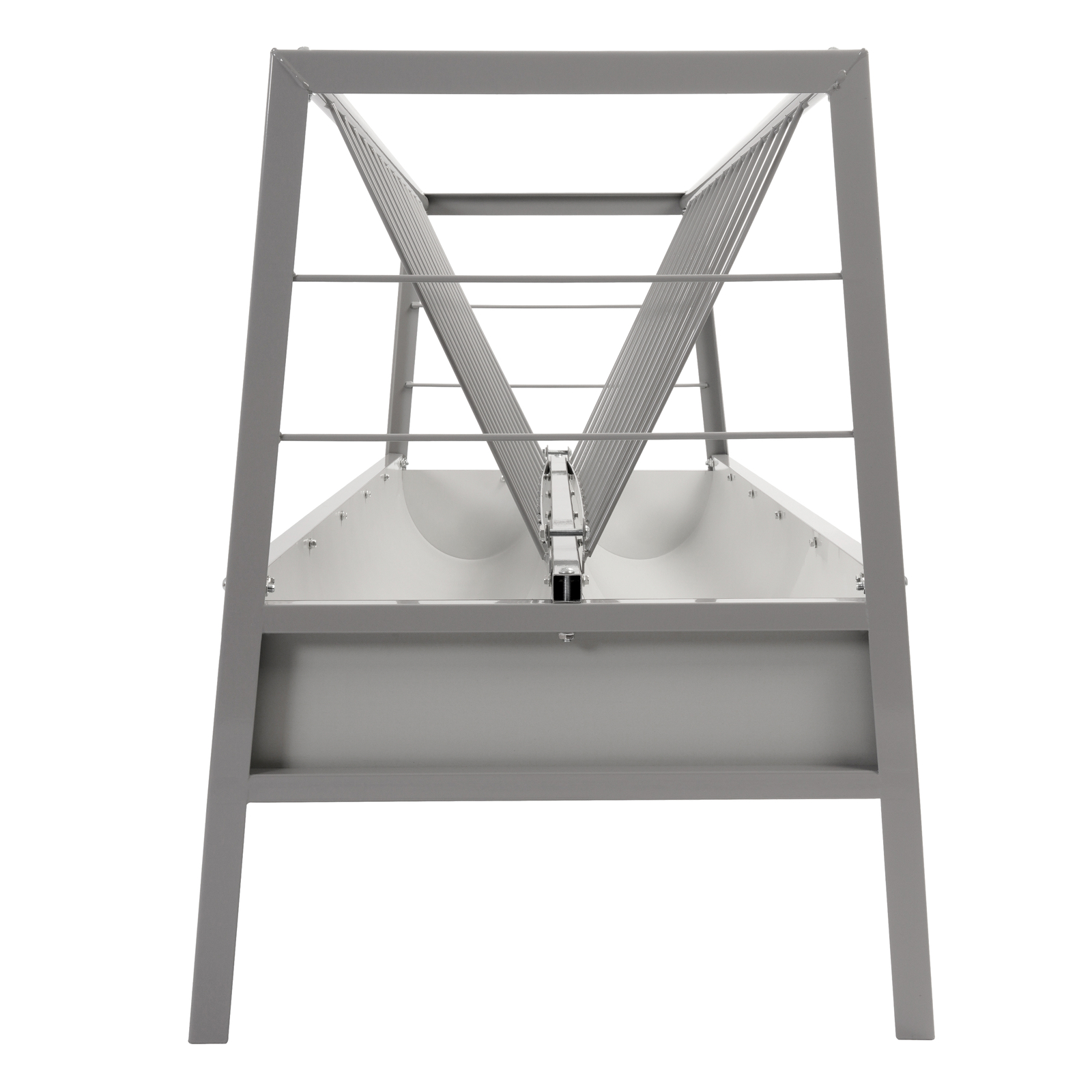 Heavy Duty Steel 77 Gallon Pasture Hay Feeder For Goats, Sheep, Miniature Horses