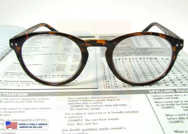 PROGRESSIVE KEYHOLE BRIDGE NO LINE BIFOCAL 3 Tier READING GLASSES SPRING HINGES