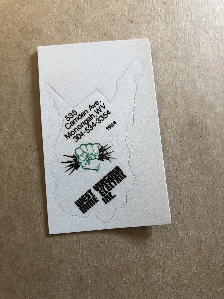 Coal Mining Stickers Item 4