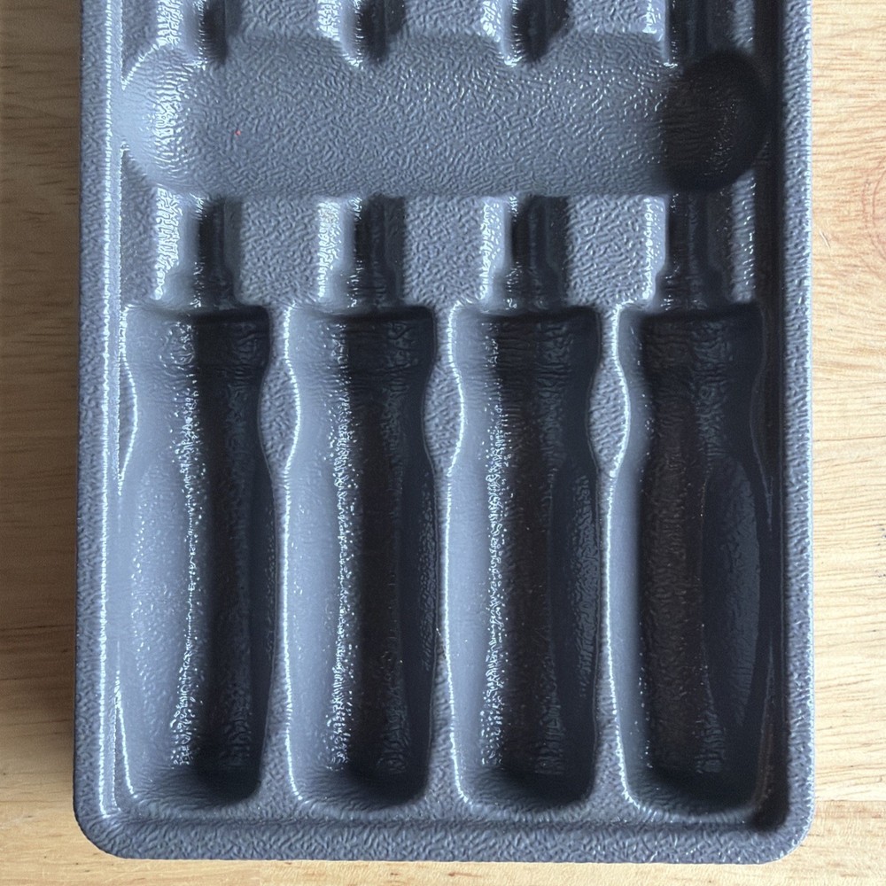 Snap On Tools Gray Plastic Long Mini Hook Pick Set Tray Organizer PAKTY103