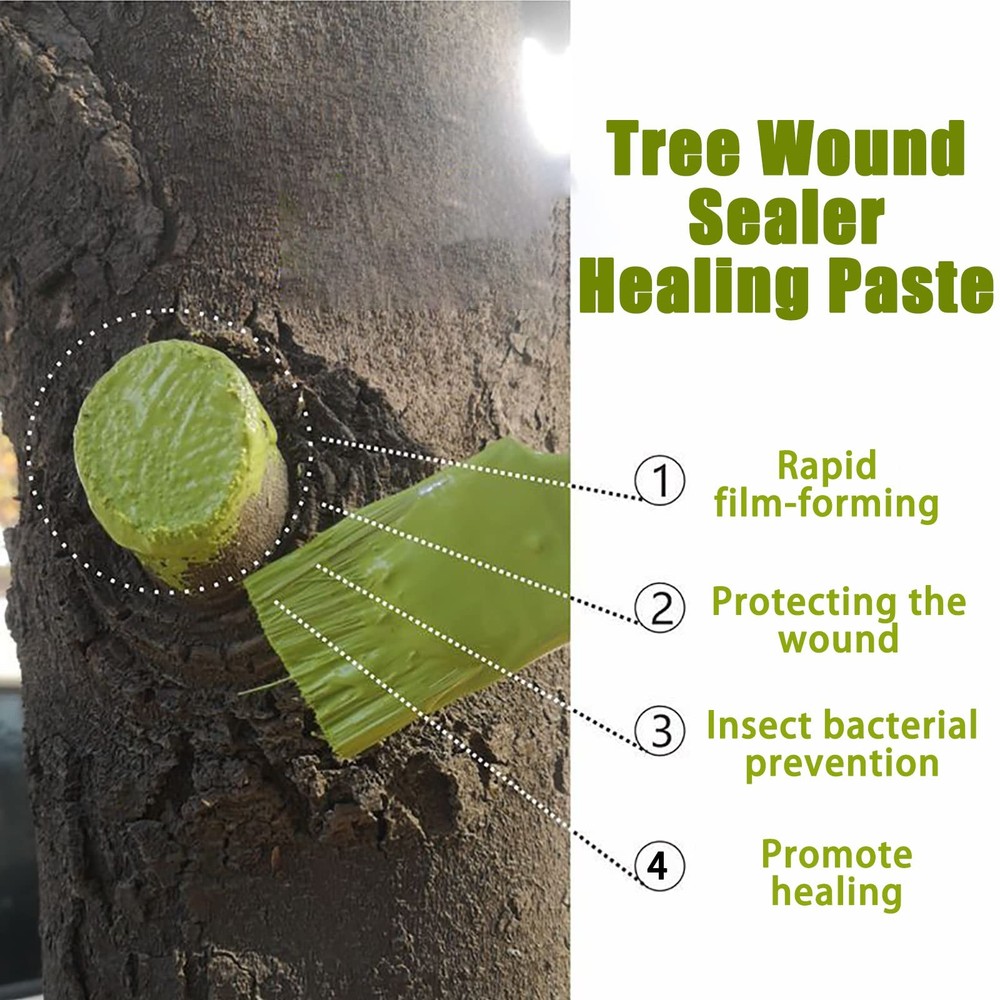 Tree Wound Sealer, Pruning Grafting 1pcs*100g +1*brush
