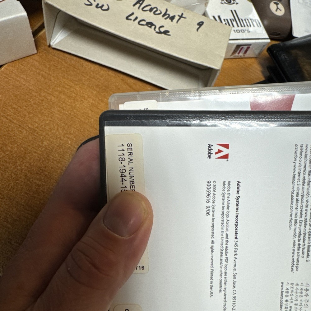 Adobe Acrobat 9 Standard for Windows