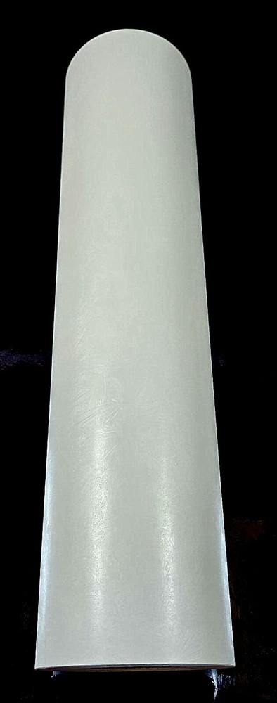 White Galvanized Sign Vinyl Plotter Cutter 24" x 30 ft