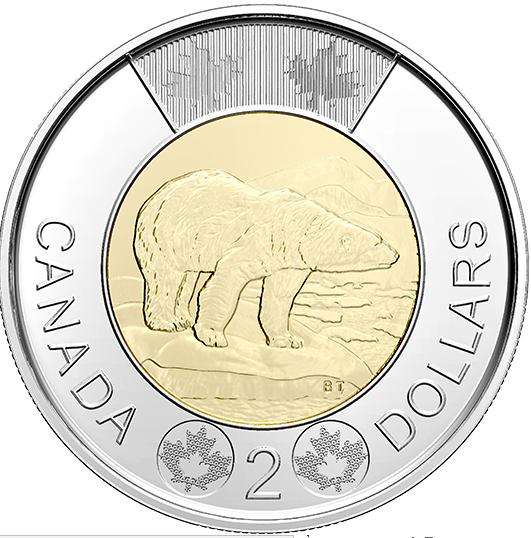 2021 Canada Two Dollars Coin. Mint UNC. Toonie $2