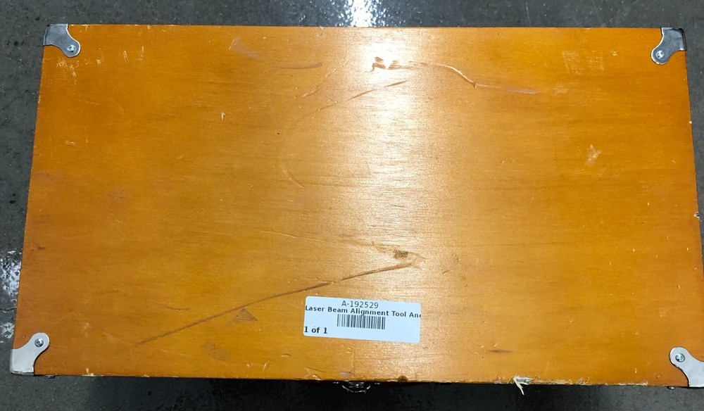 Laser Beam Alignment Tool with Case