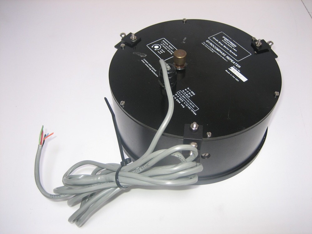 Cortron Gyrocompass Repeater - 35v Step Motor System - Cosmetics Great!