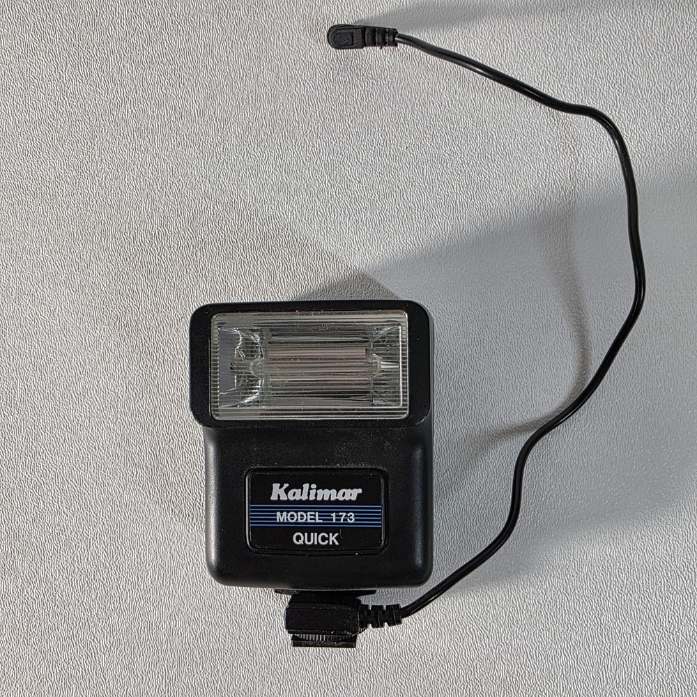 Kalimar Model 173 Quick Electronic Flash - Tested, Works