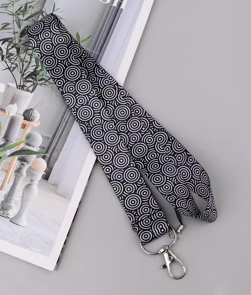 Circle Within Circles Concentric Circular Pattern Patterns Vector Ripple Lanyard