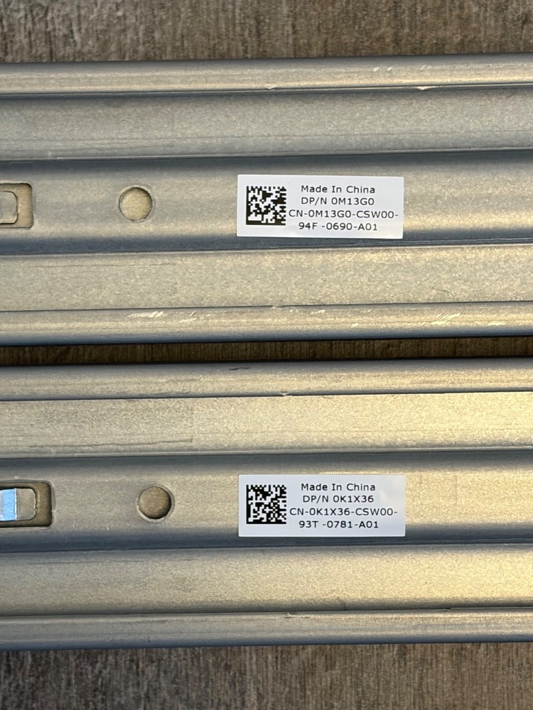 Dell 1U Adjustable A7 Sliding Ready Rail Kit for PowerEdge Server 0W81WCD