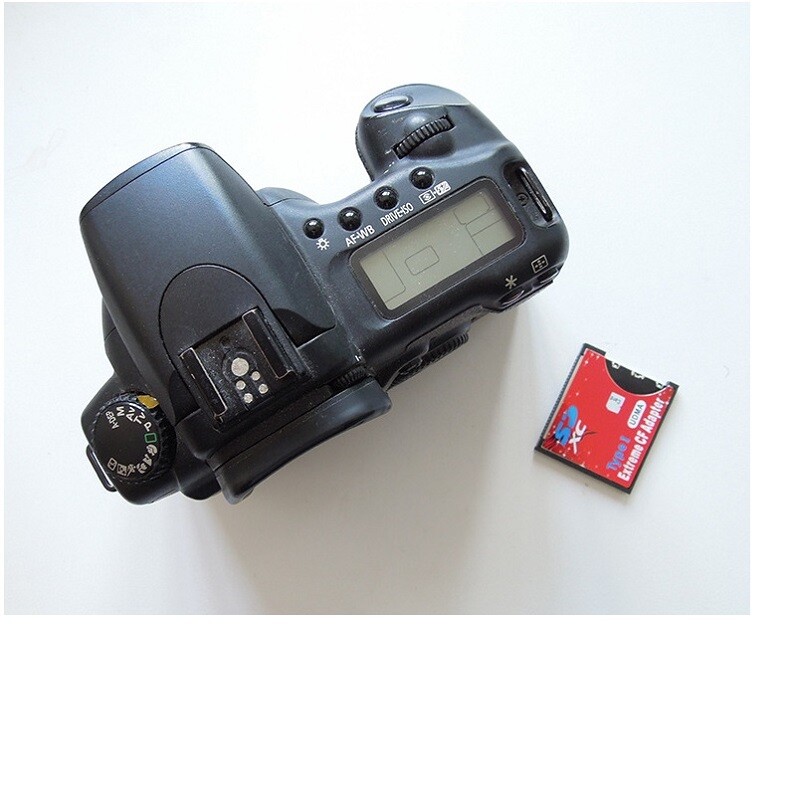 Speed SDXC SDHC SD to CF Compact Flash Memory Card Reader Adapter Type I High