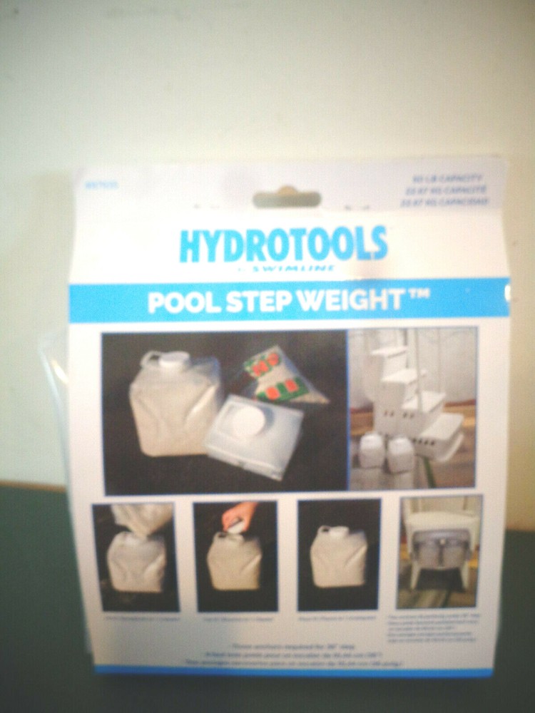 ONE HYDROTOOLS BY SWIMLINE POOL STEP WEIGHT #87935 NIP