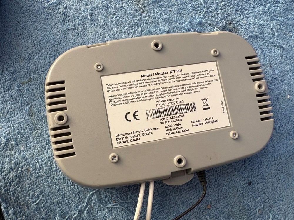 Invisible Fence ICT 801 Transmitter w/ Surge Protector