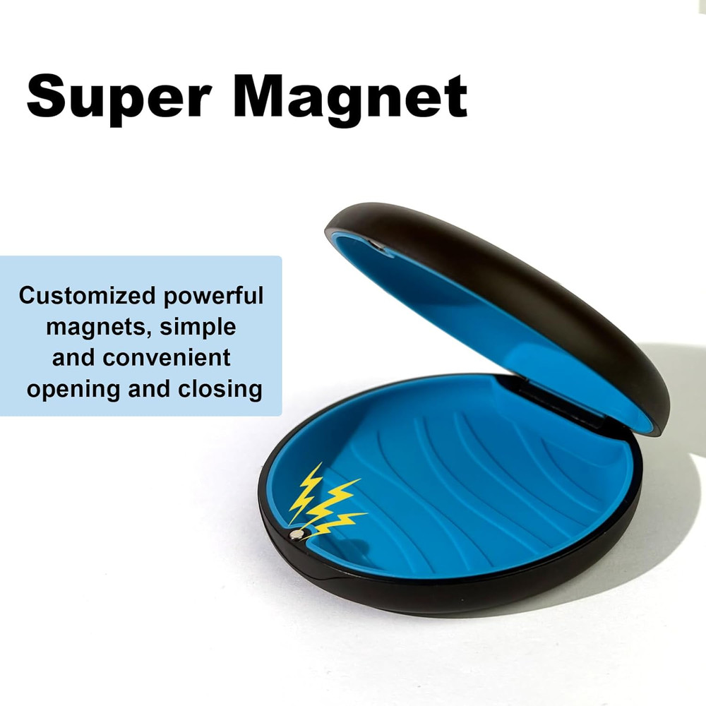 2PCS Retainer Case Compatible with Invisalign,Cute Slim Aligner Case,Customized