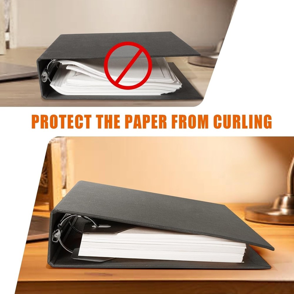 Triangle Page Lifter for 3 Ring Binder, Lift Sheets Over Rings, Protect from ...