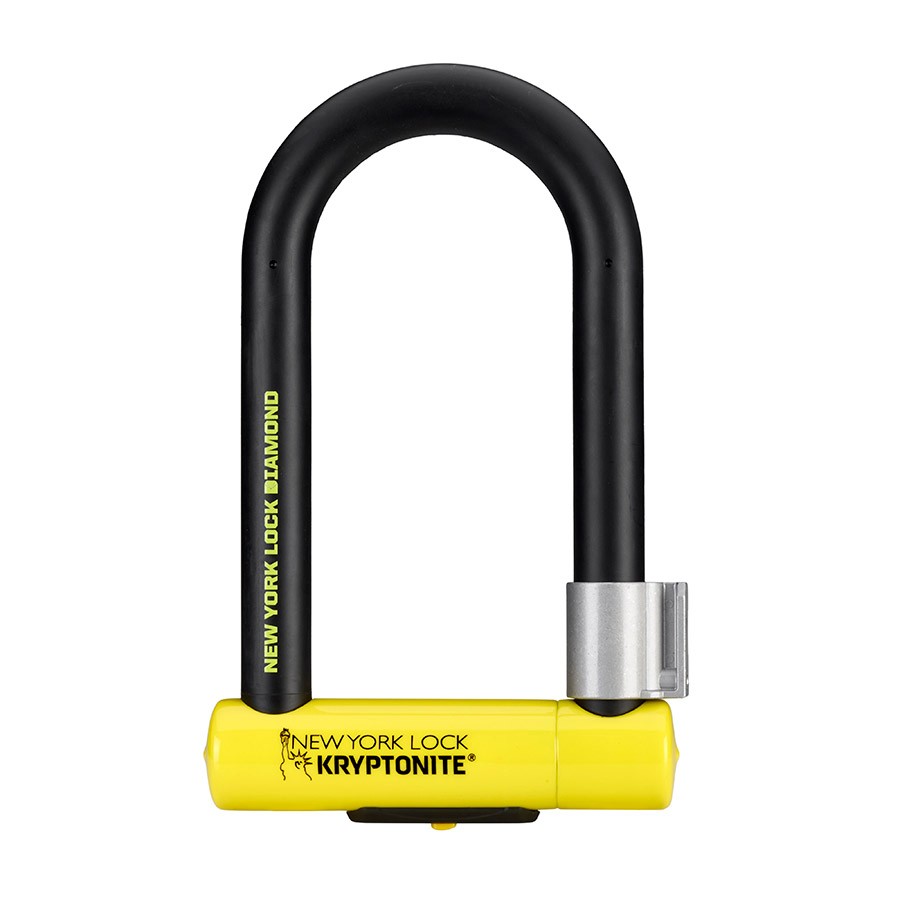 Kryptonite, New York Diamond Standard, U-Lock, Key, 204x95mm, 8"x3.74", Thicknes