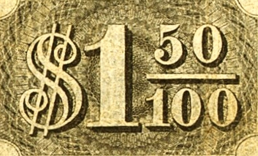 MA $1.50 The ROXBURY Bank Massachusetts May 26, 1838 Haxby MA-1075 G8