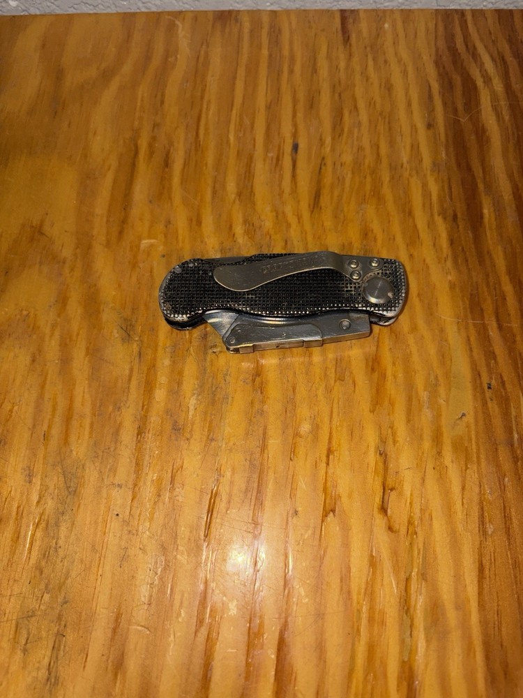 Craftsman Lockback Utility Knife Black