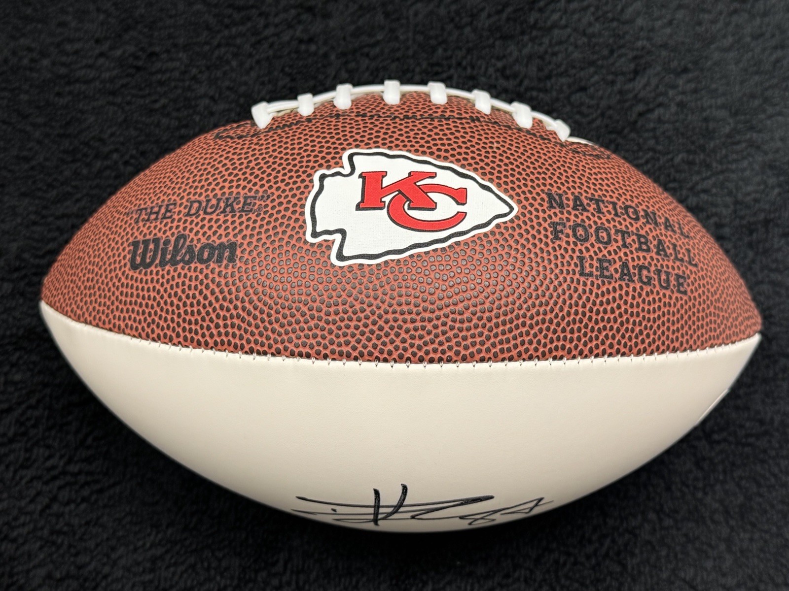 Travis Kelce Signed Kansas City Chiefs Mini Football with COA