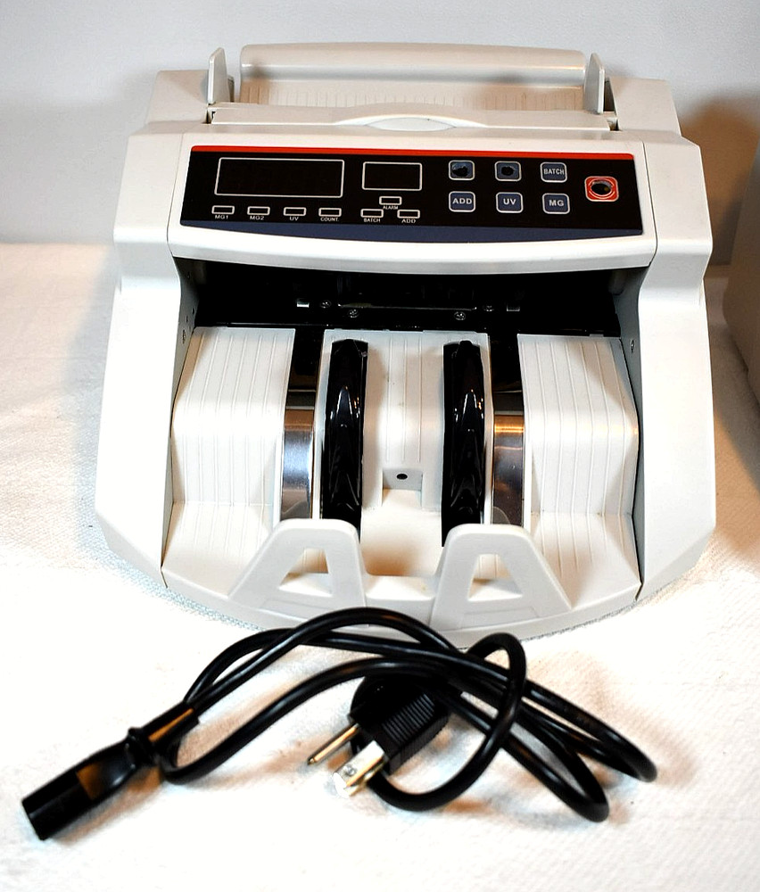 R2108B Basic Function Money Detector Machine Currency/Money Counter "FOR PARTS"