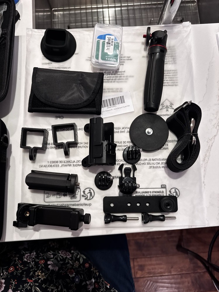 PellKing 7-in-1 Action Camera Accessory Kit w/ Case – GoPro Compatible
