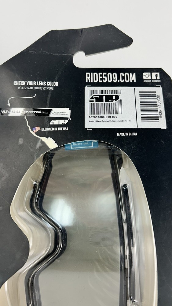 Aviator 2.0 Replacement Lense - Box Damage