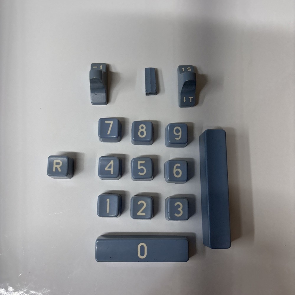 Victor Tallymaster 37-57-50 Adding Machine Complete Plastic Key Set