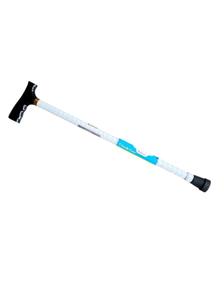 WALGREENS T Handle Cane Adjustable Height Mobility