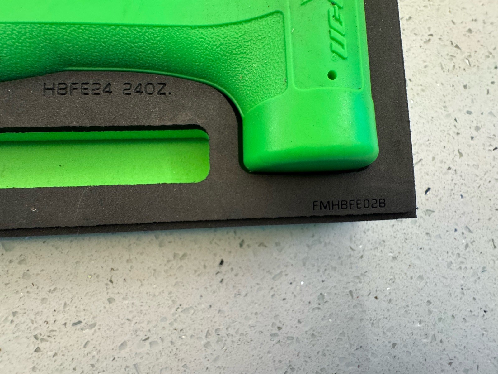 Snap-on 3pc Green Dead Blow Hammer Foam Set HBFE302FG (20 oz 24 oz 48 oz)