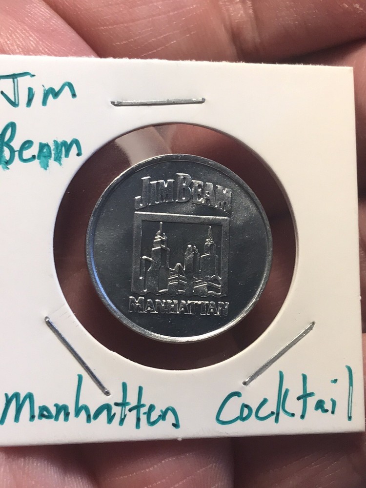 Advertisement Token - Jim Bean Manhattan Cocktail