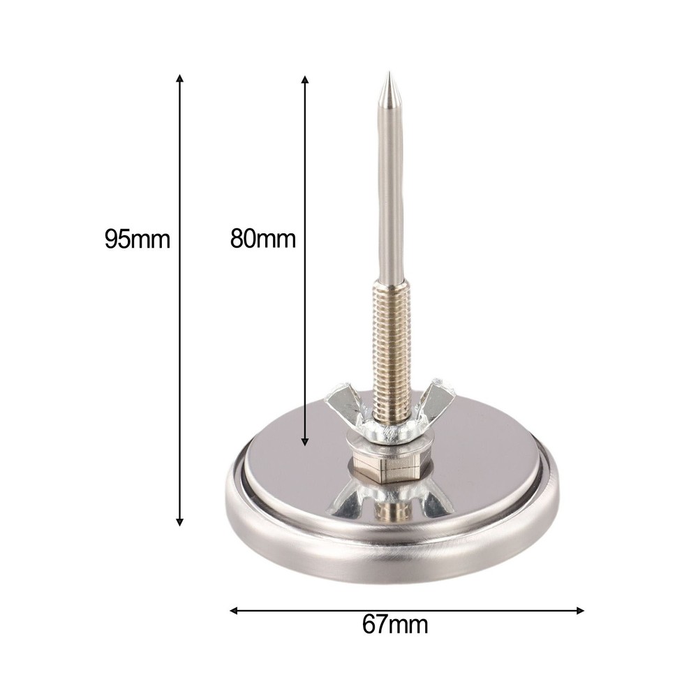 Replacement Grill Thermometer for Barbecue with Celsius Fahrenheit Scale