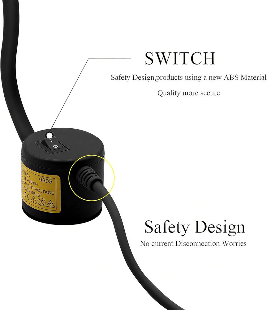 LED Sewing Machine Light, 30 LED Magnetic Mount Drill Press Light with Flexible