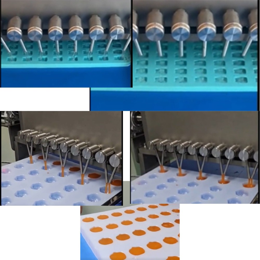 20L Compact Small Candy Depositing Pouring Making Machine 0.1g Accuracy SUS304