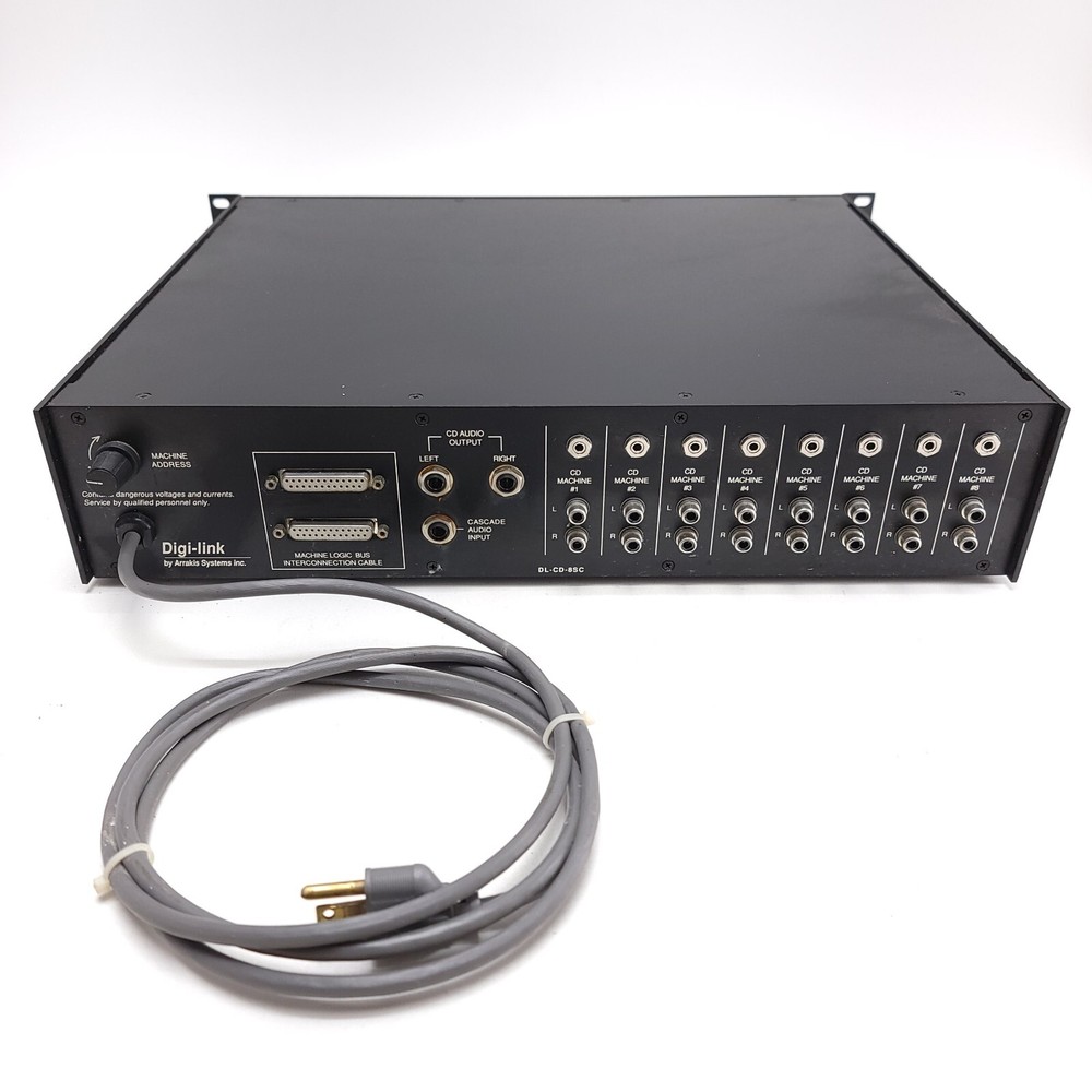 Arrakis Dig-link CD Multi-play Controller Radio Broadcast Equipment UNTESTED